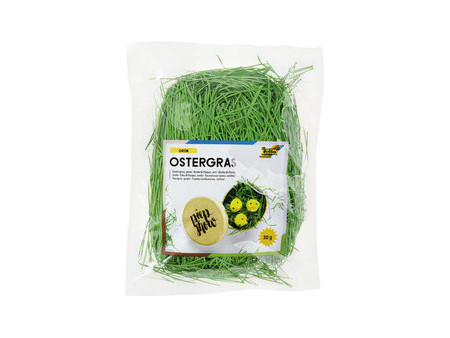 folia Herbe de décoration/Pâques, 30 g, vert clair