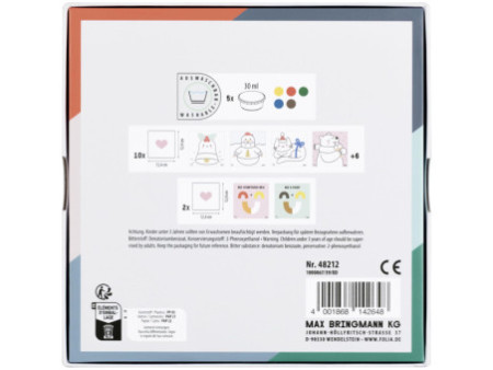 folia Kit de gouache aux doigts 'HIVER'