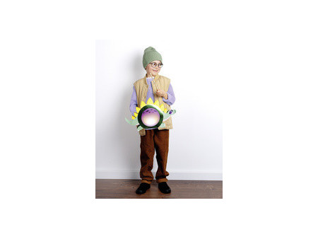 folia Kit de lanterne SUPER DINOS, vert métallisé