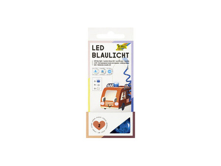 folia Gyrophare LED, 10 pièces, incl. piles