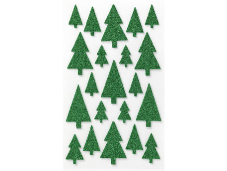 folia Sticker pailleté en caoutchouc mousse CHRISTMAS