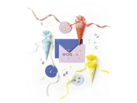 folia Sticker pailleté en caoutchouc mousse LETTERS