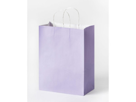 folia Sac en papier BASIC, taille: L, assorti