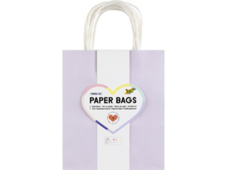 folia Sac en papier PASTEL, taille: M, assorti