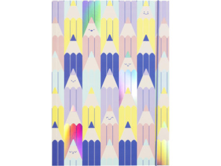 folia Carton à dessin HOTFOIL 'COLOURFULL PENCILS', A3