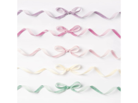 folia Jeu de rubans cadeau PASTEL, assorti