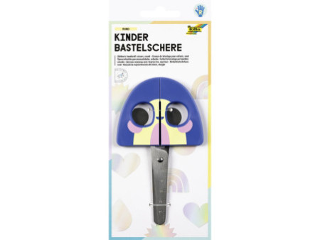 folia Ciseaux RAINBOW, ronds, longueur: 160 mm