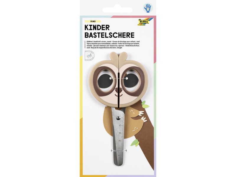 folia Ciseaux PARESSEUX, ronds, longueur: 160 mm