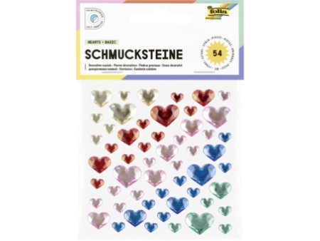 folia Pierre décorative HEARTS BASIC, autocollant