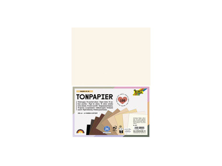 folia Papier de couleur 'Shades of Grey', A4, 130 g/m2
