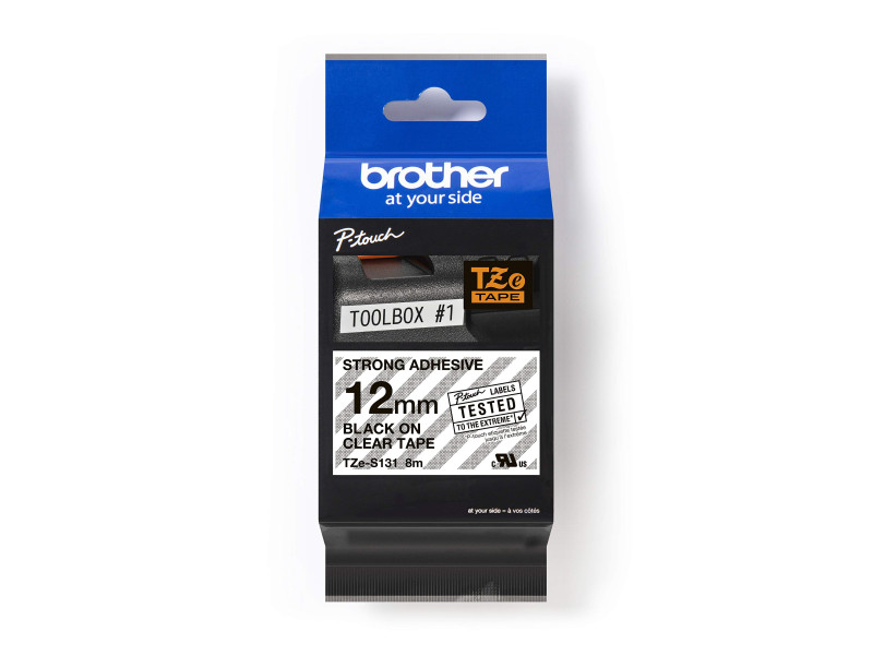 brother TZe-Tape TZe-S131 ruban extra solide,