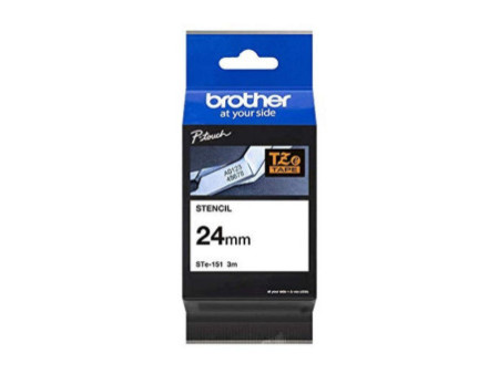 brother Cassette à ruban pochoir STe-151, 24 mm x 3,0 m