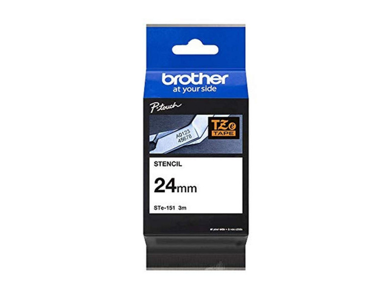 brother Cassette à ruban pochoir STe-151, 24 mm x 3,0 m