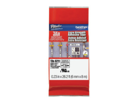 brother TZe-Tape TZe-S211 ruban extra solide,