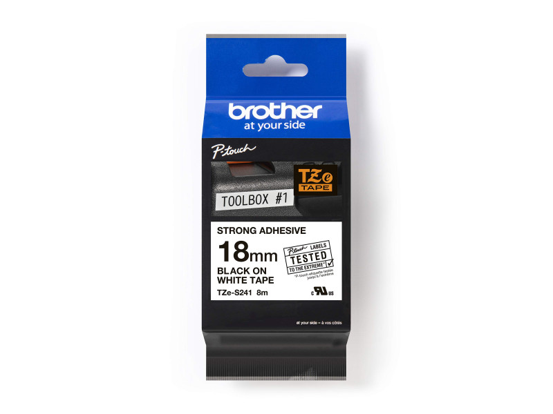 brother TZe-Tape TZe-S241 ruban extra solide,
