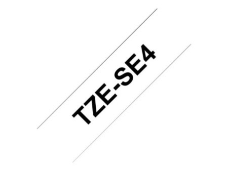 brother TZe-Tape TZe-SE4 ruban Sécurité, Largeur de bande: