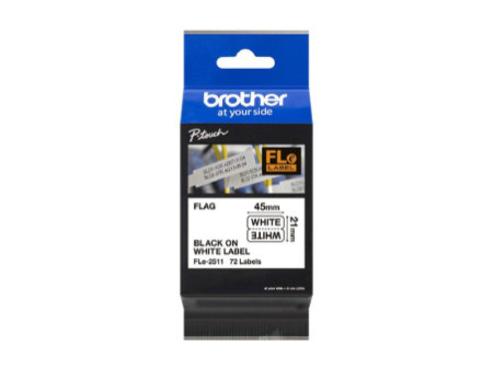 brother FLe-2511 Cassette à ruban, noir / blanc