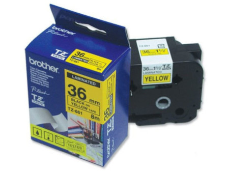 brother Cassette à ruban TZe-Tape TZe-661, largeur: 36 mm