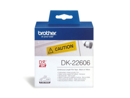 brother DK-22606 Film étiquettes en continu, 62 mm x 15,24 m