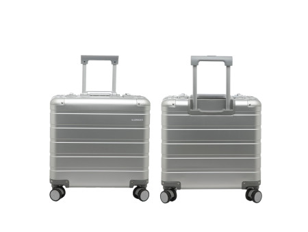 ALUMAXX Valise de voyage Overnight, en aluminium, argent