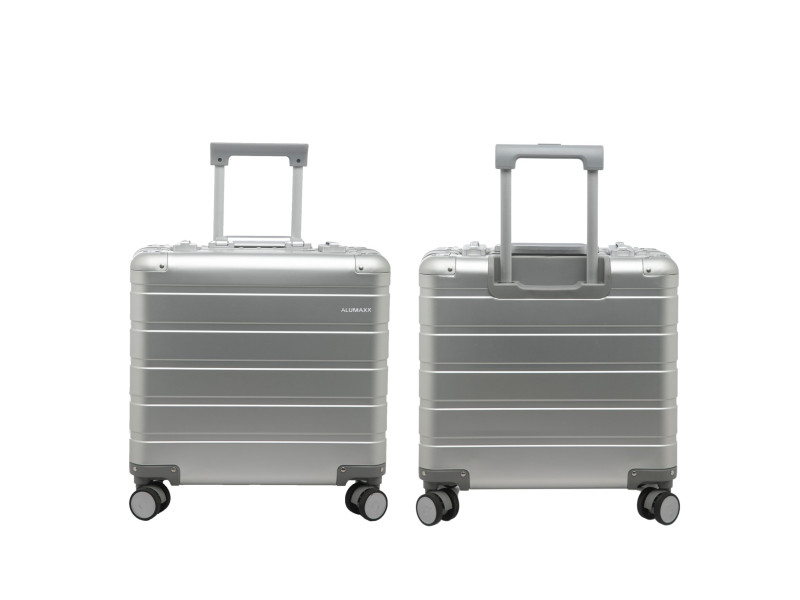 ALUMAXX Valise de voyage Overnight, en aluminium, argent