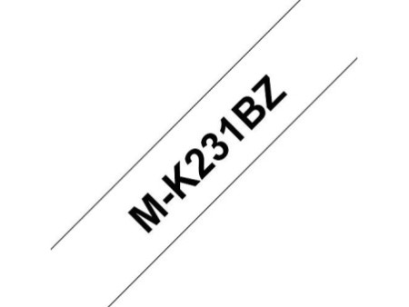 brother M-Tape M-K231 cassette de ruban, Largeur de