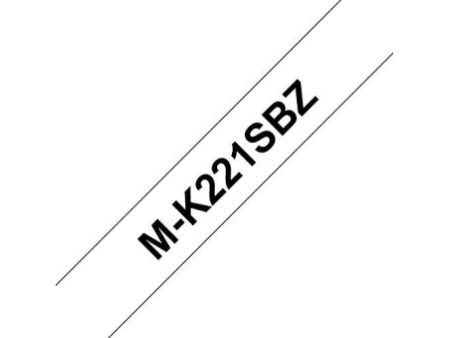 brother Cassette de ruban M-Tape M-K221S, largeur: 9 mm