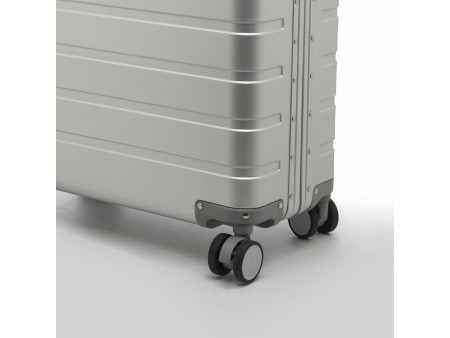 ALUMAXX Valise de voyage Overnight, en aluminium, argent