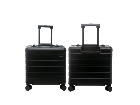 ALUMAXX Valise de voyage Overnight, entièrement en alu, noir