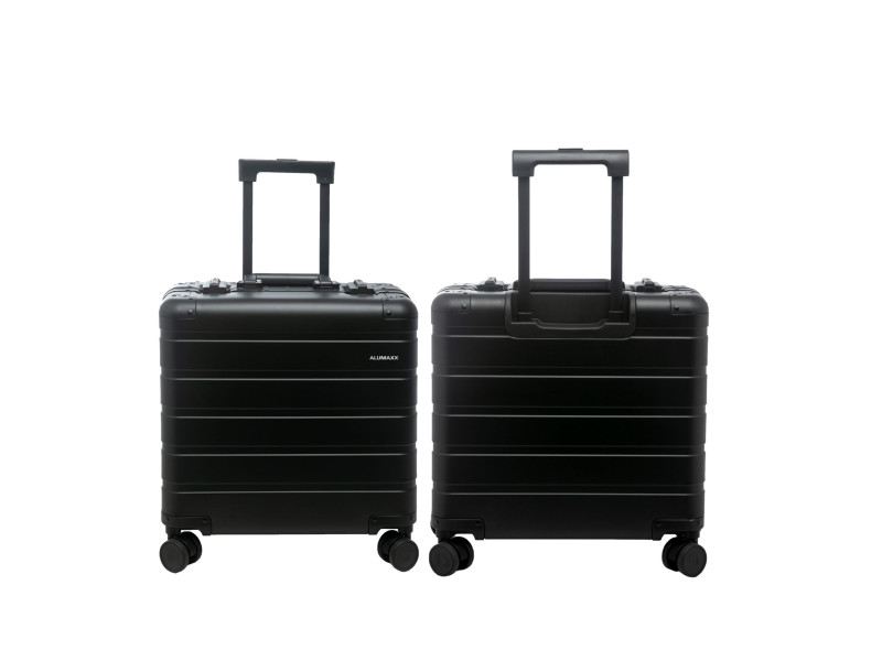 ALUMAXX Valise de voyage Overnight, entièrement en alu, noir