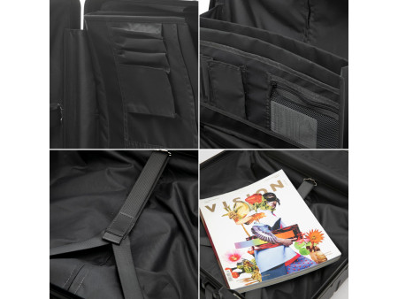 ALUMAXX Valise de voyage Overnight, entièrement en alu, noir