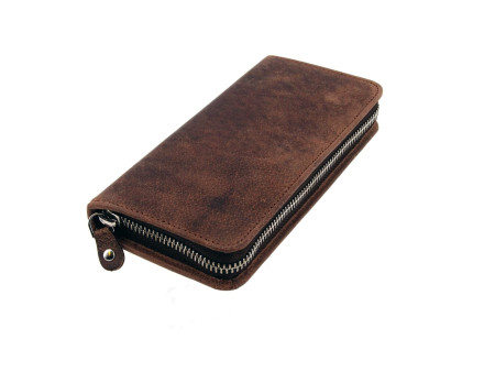 Alassio Etui pour 3 instruments d'écriture, marron