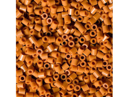 Hama Perles à repasser midi, dans un sachet, marron clair