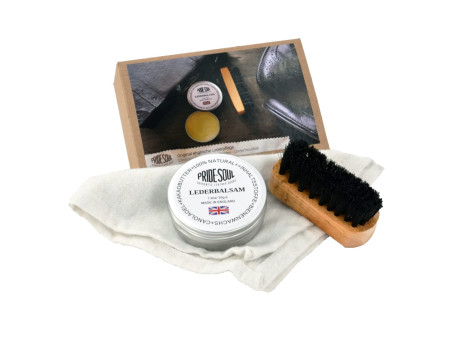 PRIDE&SOUL Kit d'entretien du cuir, 3 pièces
