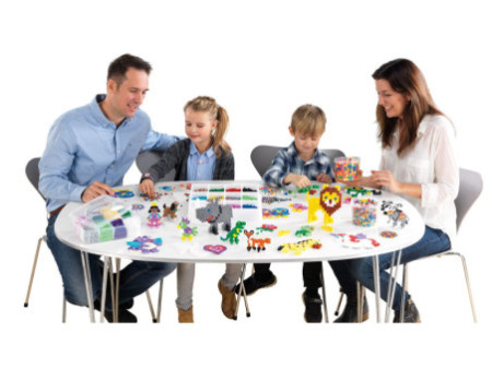 Hama Perles à repasser midi 'engins de chantier', coffret