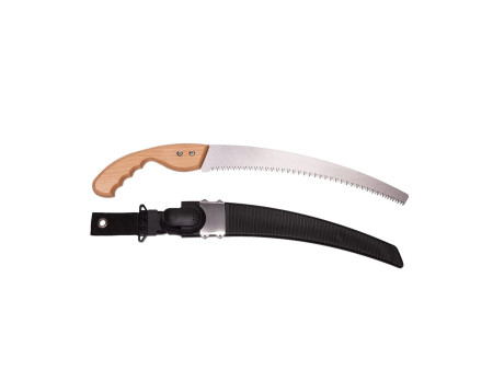 TerCasa Scie de jardin manche en bois, longueur lame: 330 mm
