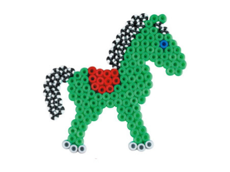 Hama Perles à repasser midi 'perles à rayures Mix 91',