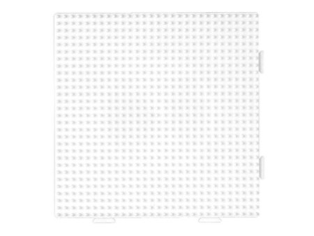 Hama Plaque pour perles midi 'Grand carré', blanc