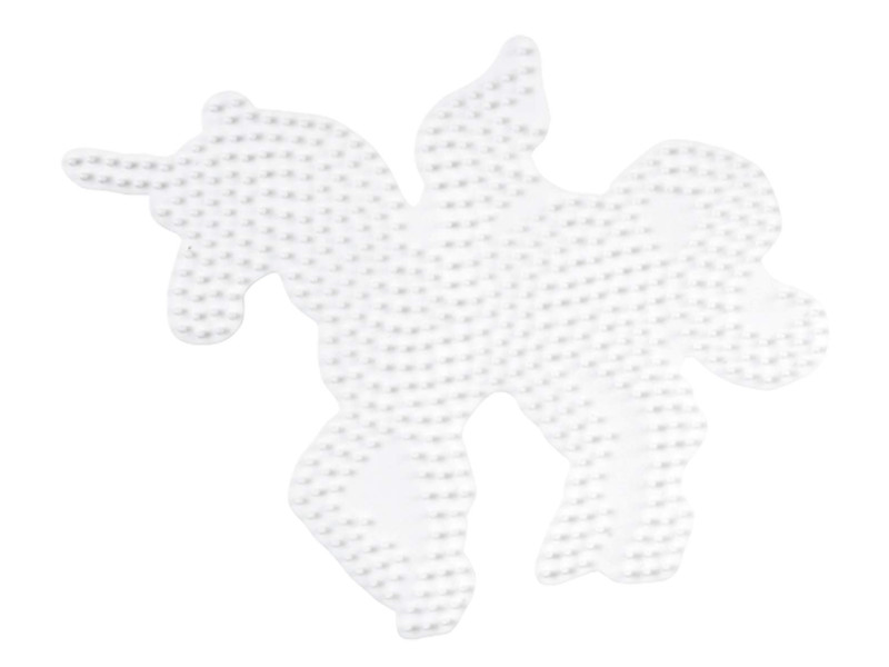 Hama Plaque pour perles midi 'Pégase/licorne', blanc