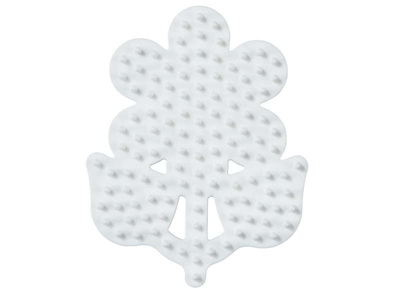 Hama Plaque pour perles 'petite fleur', blanc