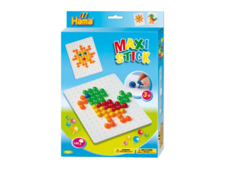 Hama Maxi Stick perles à piquer 'Rectangle', coffret cadeau