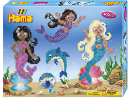Hama Perles à repasser midi 'Sirènes', coffret cadeau