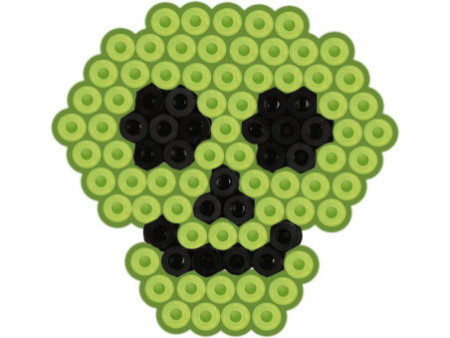 Hama Perles à repasser midi 'Grusel/Glow dans the dark',