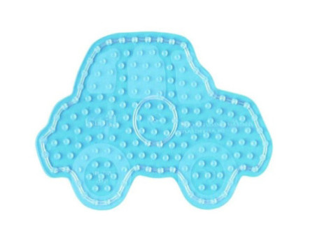 Hama Plaque pour perles à repasser 'Voiture', transparent