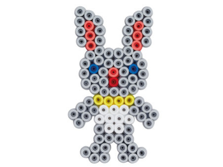 Hama Perles à repasser midi + 5 plaques, seau, 20.000 pièces