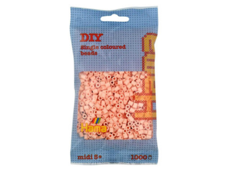 Hama Perles à repasser midi, sachet, couleur chair claire
