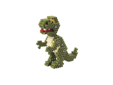 hama Perles à repasser midi 3D 'Dinosaures', coffret cadeau
