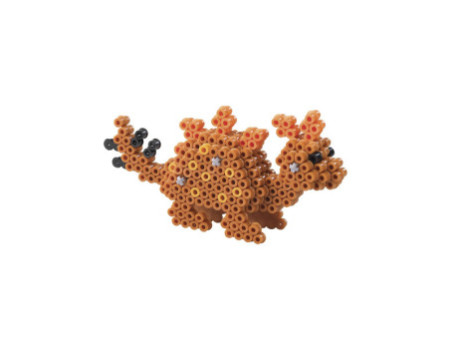hama Perles à repasser midi 3D 'Dinosaures', coffret cadeau