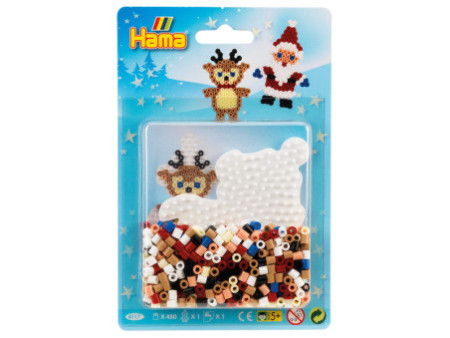 hama Perles à repasser midi 'Noël', sous blister