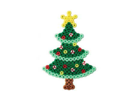 HAMA Perles à repasser midi 'Arbre de Noël', sous blister